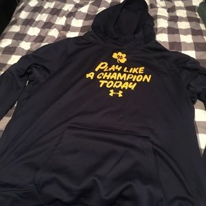 Notre Dame hooded sweatshirt